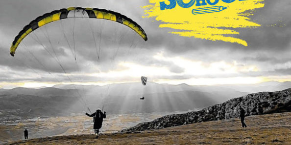 scuola adventure parapendio back
