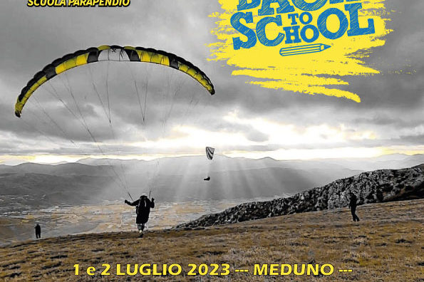 back-to-the-school scuola adventure parapendio back